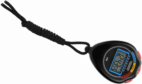 Miniatura 4 de Drfeify Cronómetro profesional multifuncional con temporizador deportivo para carreras, amplio uso en gimnasia, con material superior