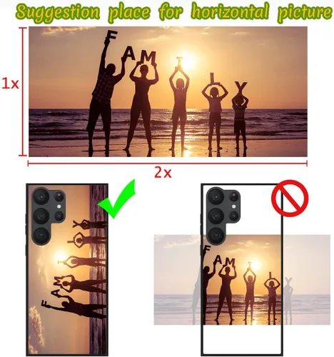 Miniatura 3 de Funda de teléfono personalizada para Samsung Galaxy S23, funda ultra personalizada para teléfono con foto, nombre de foto, escritura a mano, regalo