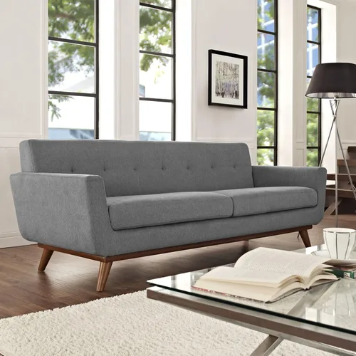 Miniatura 2 de Modway Engage - Sillón de madera Gris Expectativa