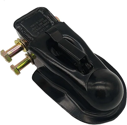 Miniatura 3 de Acoplador de remolque ajustable bola de 2-5/16", capacidad del acoplador de remolque 14000 libras, negro