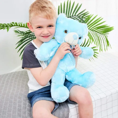 Miniatura 7 de Osos de peluche LED, animales de peluche, lindo oso brillante con luces de peluche, juguetes creativos luminosos de colores para habitación, niños