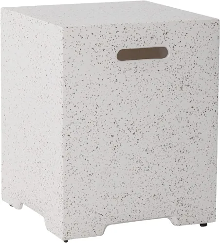 Miniatura 10 de HOMPUS - Mesa con cubierta para tanque de propano de 16 pulgadas para mesa de fuego, cubierta para tanque de gas de 20 libras, mesa de parrilla