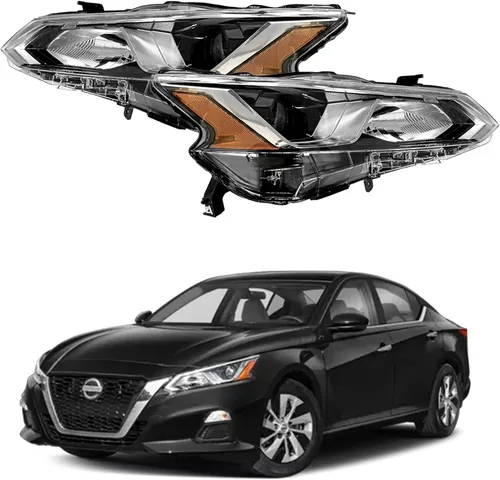 Miniatura 9 de 2 unids halógeno faro Asamblea izquierda y derecha faro faro W/o bombillas para 2013 2014 2015 Nissan Altima NI2502208 NI2503208
