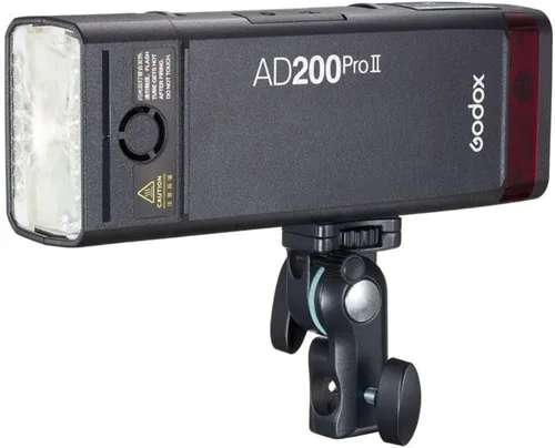 Miniatura 2 de Godox AD200 PRO II TTL Kit de flash de bolsillo con cabezales de flash H200J II y H200 II, pantalla a color y lámpara de modelado LED