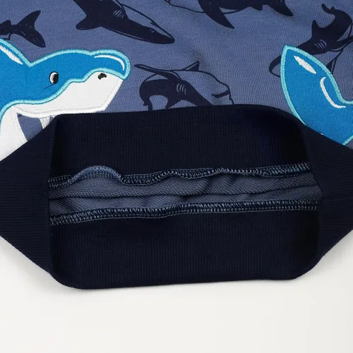 Miniatura 5 de Akyzic Sudadera con capucha para bebés y niños, diseño de dinosaurios, con bolsillo, sudadera cálida para niños
