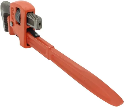Miniatura 8 de Utoolmart Llave de tubería recta de alta resistencia, llave de fontanería recta de 14 pulgadas, llave inglesa de alta resistencia, color rojo, 1