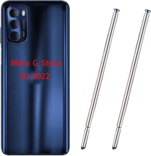 Miniatura 2 de Paquete de 2 bolígrafos de repuesto para Moto G Stylus 2022 para Motorola Moto G Stylus 5G (2022) XT2215-1, XT2215-4, azul crepúsculo