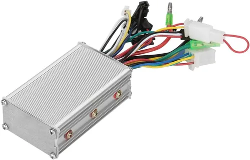 Dioche Controlador de velocidad del motor, controlador de motor de cepillo eléctrico, controlador de motor Brainpower de 36V/48V 350W para scooter