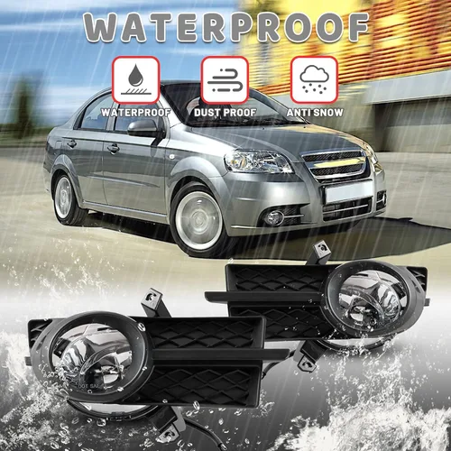 Miniatura 4 de Luces antiniebla para Chevy 2007 2008 2009 2010 2011 Chevrolet Aveo Euro Verson Asambleas de lámpara con kit de cableado 1 par