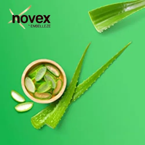 Miniatura 2 de Novex Acondicionador sin enjuague Super Aloe Vera, botella de 17.6 onzas