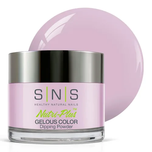 Miniatura 13 de SNS Polvo de inmersión de uñas, polvo de inmersión de color geloso, rosa brillante (rojo/magenta, brillante), color de uñas acrílico de larga