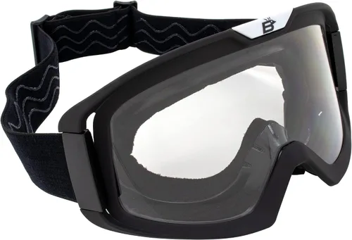 Miniatura 6 de Birdz Pelican - Gafas de protección Fitover acolchadas para ATV y motocicleta, con lente transparente