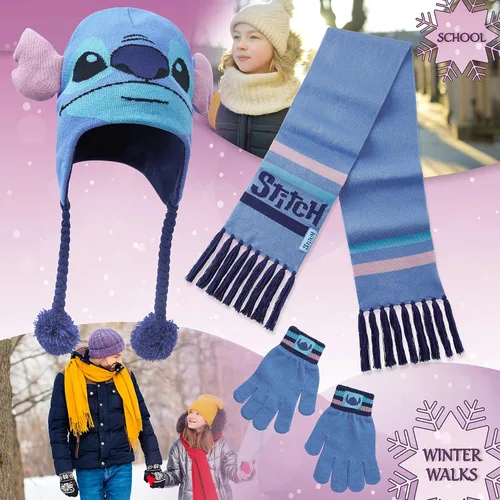 Miniatura 2 de Disney Conjunto de gorro, bufanda y guantes para niños