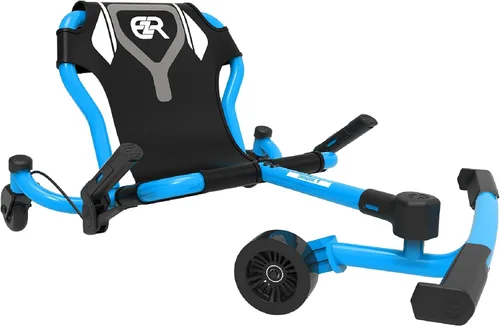 EzyRoller Patinete giratorio para montar para niños y adolescentes, juguete de paseo al aire libre con ruedas giratorias para deriva y giros Azul