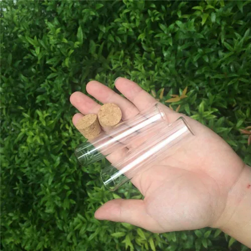 Miniatura 6 de Mini botellas de 0.7 fl oz y 0.866 x 3.543 in, tubo de ensayo de vidrio, almacenamiento para azafrán, arena dulce, líquida, regalo de alimentos