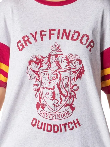 Miniatura 3 de Harry Potter Hogwarts All Houses Quidditch Camisón de pijama para mujer