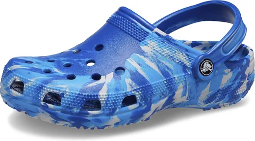 Miniatura 64 de Zuecos Crocs clásicos con diseño de teñido anudado marmoleado para mujer