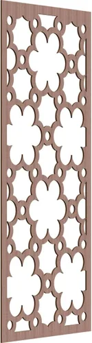 Miniatura 81 de Ekena Millwork WALW14X35X0250STGRO Southgate - Paneles de pared decorativos de madera con calado, 13 3/8 pulgadas de ancho x 34 3/8 pulgadas de rojo
