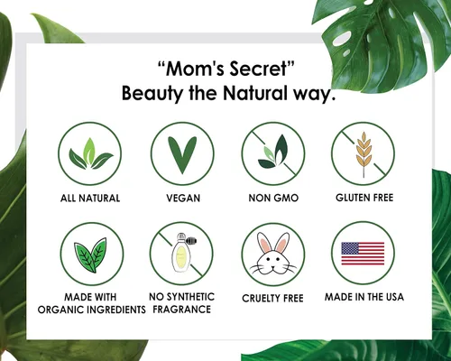 Miniatura 6 de Mom's Secret Rubor 100% natural, orgánico, vegano, sin gluten, rubor natural prensado, libre de crueldad, fabricado en los Estados Unidos, 0.18 Rosa