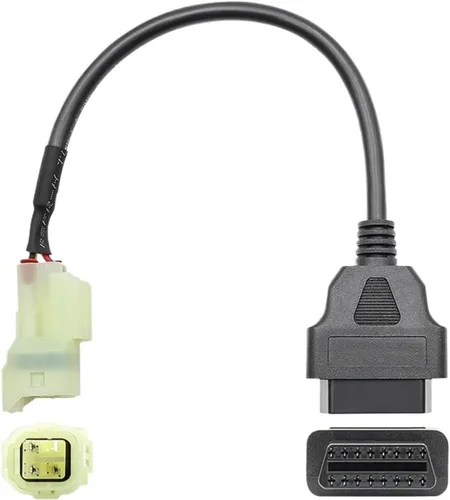 Miniatura 2 de for OBD2 Connector Motorcycle Motobike for for Moto for for Ducati OBD 2 Extension Cable(for Del phi 6pin)