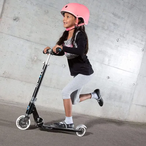 Miniatura 2 de Micro Patinete Sprite plegable LED para niños y adolescentes para mayores de 6 años Niños de hasta 220 libras 2 ruedas Listo para viajar