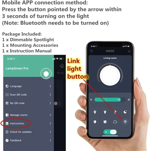 Miniatura 7 de Foco de techo LED regulable – 360° ajustable en superficie de atenuación de 12 W COB iluminación de techo interior Downlight de pared de aluminio