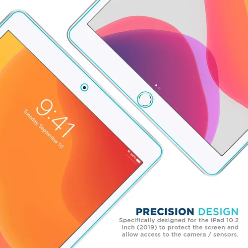 Miniatura 4 de Tech Armor Matte Anti-Glare/Anti-Fingerprint Film Screen Protector Designed for Apple iPad 10.2 Inch 2021, 2020 and 2019 2 Pack