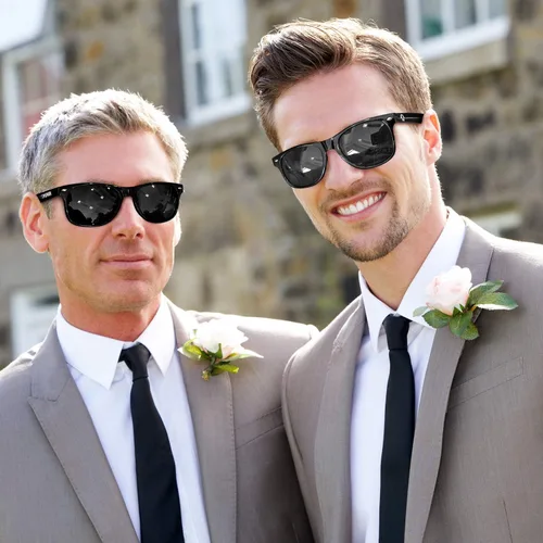 Miniatura 2 de Bachelor Sunglasses Bachelor Party Supplies for Groom Best Man Groomsmen