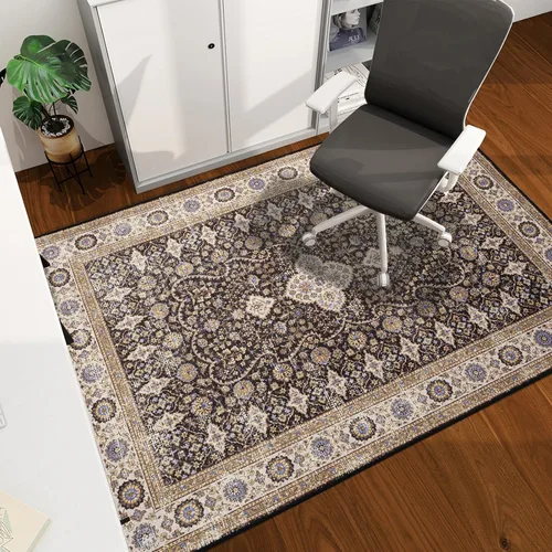 Miniatura 81 de chakme Tapete para silla de oficina para suelo de madera dura, 48 x 36 pulgadas, protector de escritorio de computadora de fácil deslizamiento