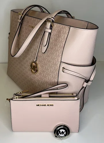 Miniatura 4 de MICHAEL Michel Kors Gilly - Bolso grande de viaje con cordón con doble cremallera y gancho de Michael Kors