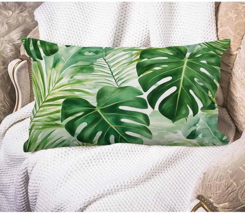 Miniatura 22 de EKOBLA Funda de almohada decorativa con pintura de acuarela, fundas de almohada de coníferas, bosque, invierno, nieve, paisaje, cintura verde