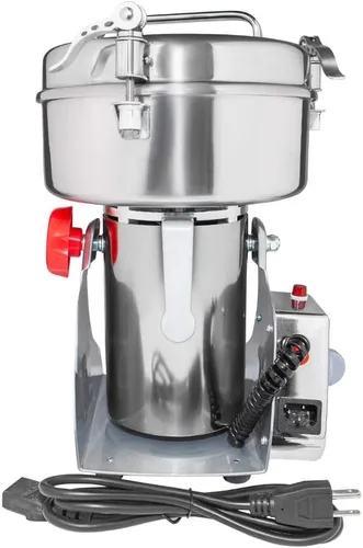 Miniatura 4 de ALDKitchen Molino de grano Molinillo tipo oscilante para especias, hierbas, raíces Uso comercial Acero inoxidable 110V (26.46 oz)