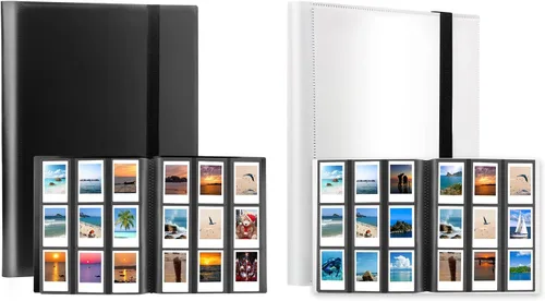 Veicevol Álbum de fotos de 432 bolsillos para cámaras Fujifilm Instax Mini y Polaroid