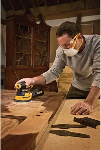 Miniatura 2 de DeWalt DWE6423K velocidad variable lijadora orbital, 5