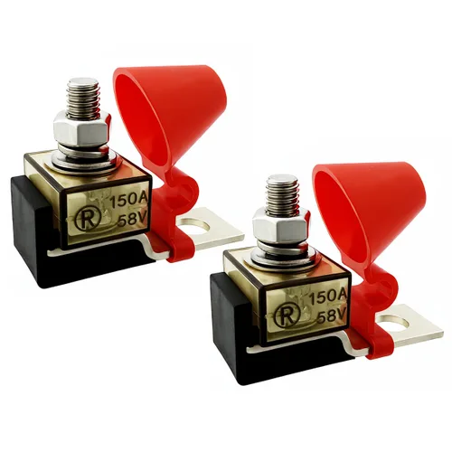 Miniatura 22 de Fusibles de Terminal MRBF - 100 Amperios 58V CC Máx/IP66 Impermeables para Barcos, Marina, Casas Rodantes, Sistemas Solares - Protección contra