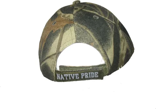 Miniatura 5 de AES Gorra bordada de camuflaje con diseño de águila nativa india y orgullo nativo americano, Camo
