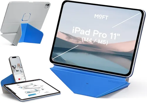 Miniatura 35 de MOFT Soporte dinámico para tablet compatible con iPad mini A17 Pro 2024 y iPad mini 6th A15 2021, funda magnética delgada para tablet con más de 20