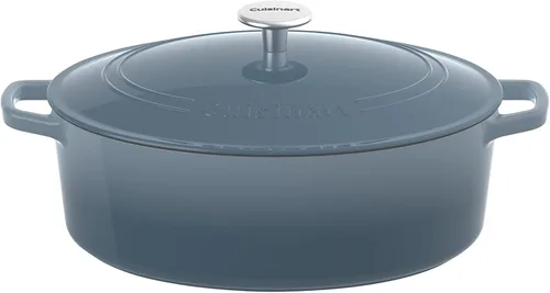 Miniatura 5 de Cuisinart Chef's Classic - Cacerola cubierta de hierro fundido esmaltado, redonda (Rojo Cardinal, 5 cuartos)