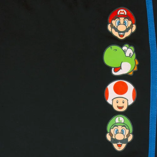 Miniatura 6 de Nintendo Super Mario - Juego de 2 piezas de camiseta de manga larga para niños y pantalones deportivos, paquete de 2 unidades para niños y niños