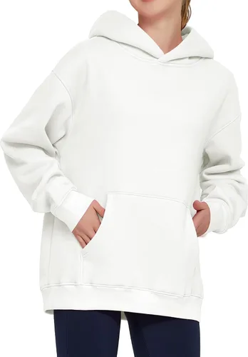 Miniatura 3 de THE GYM PEOPLE Sudadera con capucha de gran tamaño para mujer, ajuste holgado, forro polar suave, con bolsillos