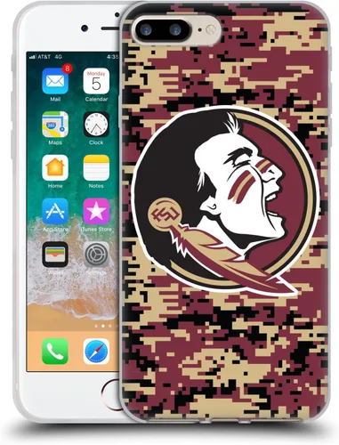 Miniatura 95 de Head Case Designs Funda de gel suave FSU Seminoles de la Universidad Estatal de Florida con licencia oficial compatible con Apple iPhone 13 Pro Max