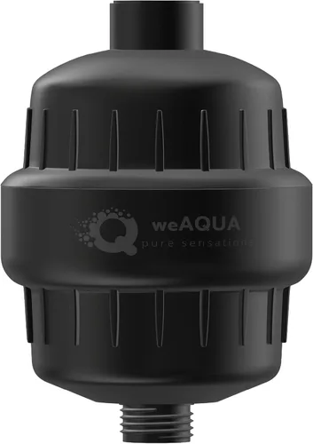 Miniatura 12 de WeAQUA Cartucho de repuesto para filtro de ducha resistente NO BS, paquete de 2 – 99% de eliminación de agua dura, cloro, metales pesados y fluoruro