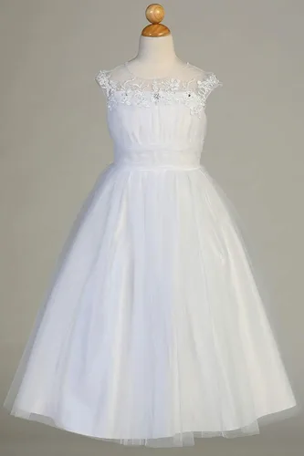 Miniatura 3 de SWEA Pea & Lilli - Vestidos de Primera Comunión con manga corta para niñas de 7 a 16 años