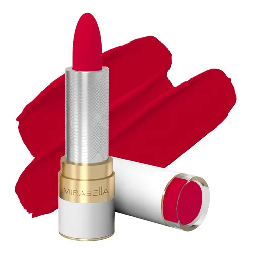 Miniatura 7 de Mirabella Sealed with a Kiss - Lápiz labial hidratante de cobertura completa, ricamente pigmentado, ultra cremoso, hidratante y a base de minerales