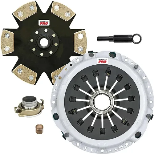 PRO Performance Stage 4 Kit de embrague compatible con NissanSkysline GT-R BNR32 BCNR33 BNR34 1996-2001 Nissa Stage RB26DETT (CP06814HDD-ST4)