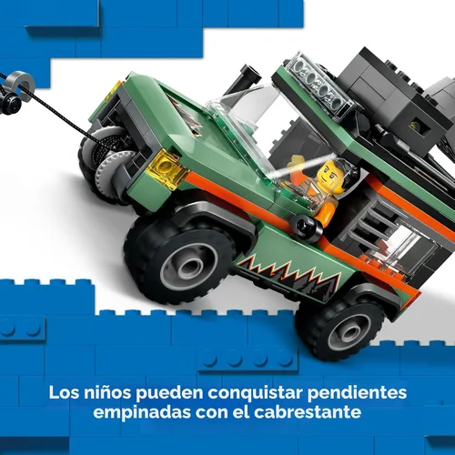 Miniatura 3 de LEGO City Off-Road - Camión de montaña de juguete 4x4 – Juego de juguetes de construcción para niños, niños y niñas, a partir de 6 años – Idea