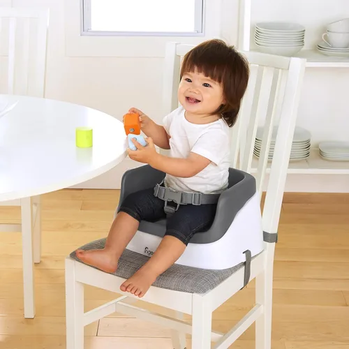 Miniatura 5 de Asiento elevador Ingenuity SmartClean para silla de cocina – Ligero para llevarlo a todas partes, fácil de limpiar, correa de arnés de 3 puntos