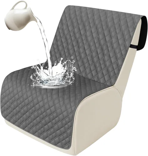 Miniatura 51 de Arfntevss Fundas de sofá modular reclinable, 100% impermeable, en forma de L, para sillón reclinable en forma de L, funda seccional lavable