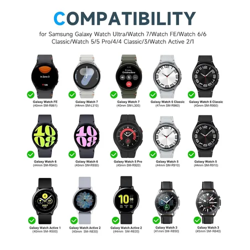 Miniatura 2 de Adaptador de cargador rápido de reloj USB C de 20 W compatible con Samsung Galaxy Watch 6/7/Ultra, 6 Classic, 5/5 Pro/4/4 Classic/3/Active 2/Active