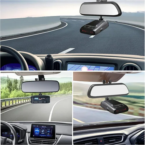 Miniatura 6 de Soporte para detector de radar para espejo retrovisor de coche, adecuado para montaje de radar de varilla de espejo retrovisor serie Uniden